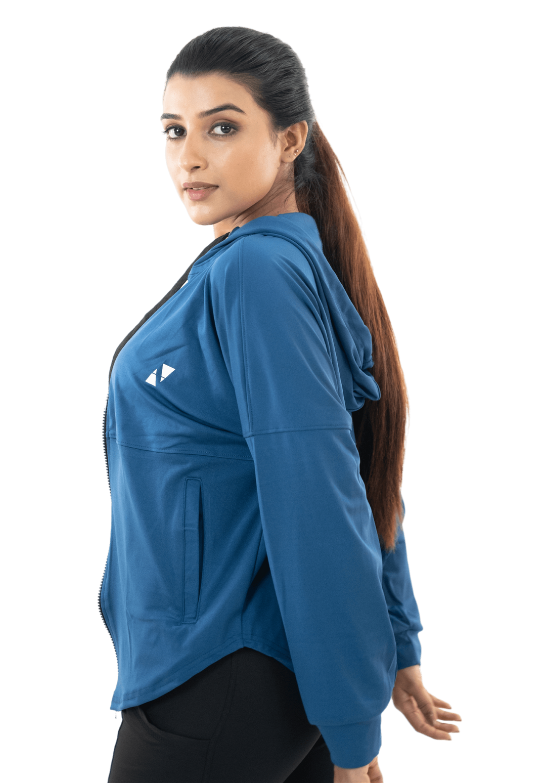 AirForce Blue Primary Hooded Jacket - HNAthleisure