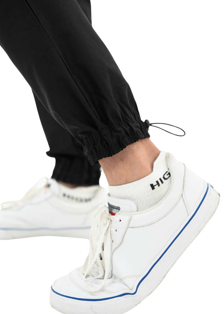 Black Feather Run Joggers - HNAthleisure