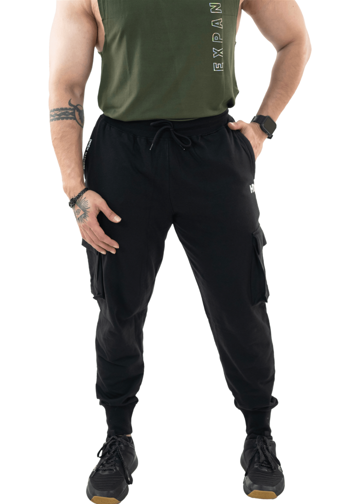 Black The Ultimate Cargo Joggers - HNAthleisure