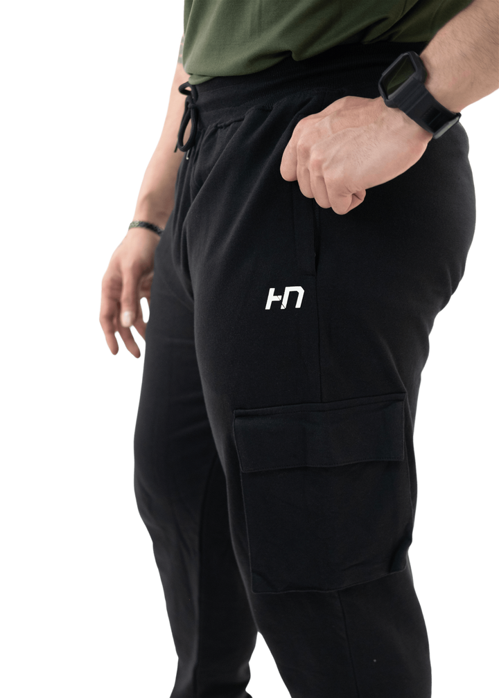 Black The Ultimate Cargo Joggers - HNAthleisure
