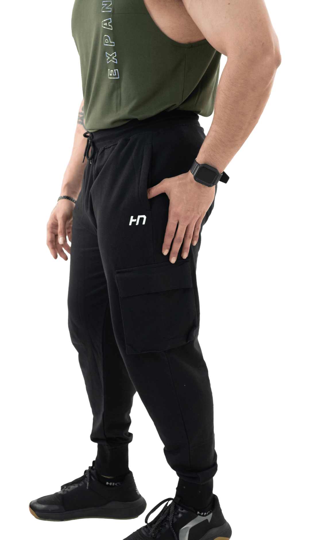 Black The Ultimate Cargo Joggers - HNAthleisure