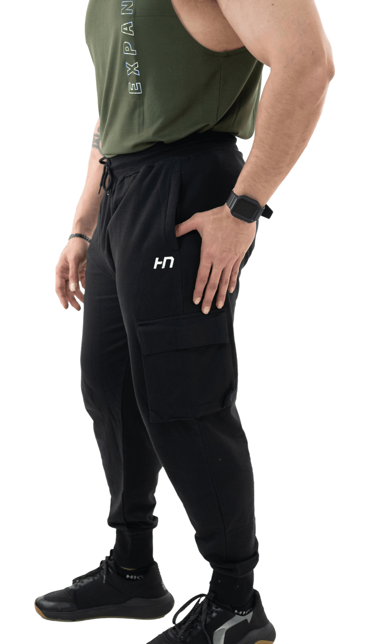 Black The Ultimate Cargo Joggers - HNAthleisure
