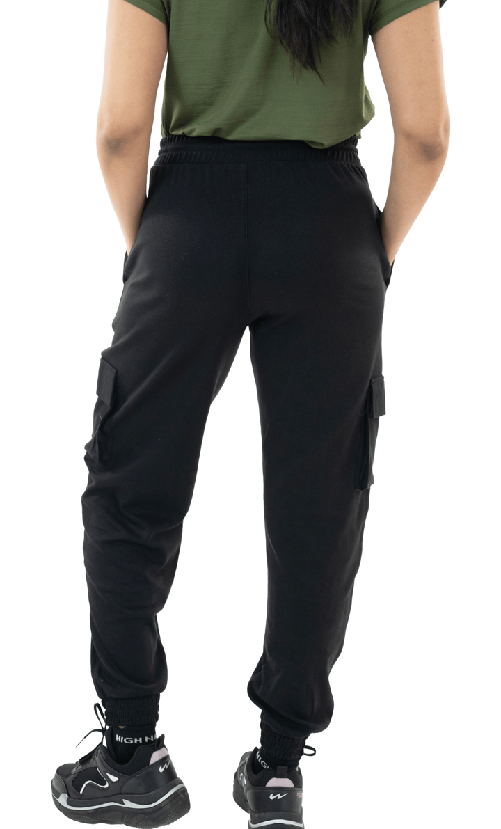 Black Utility Cargo Joggers - HNAthleisure