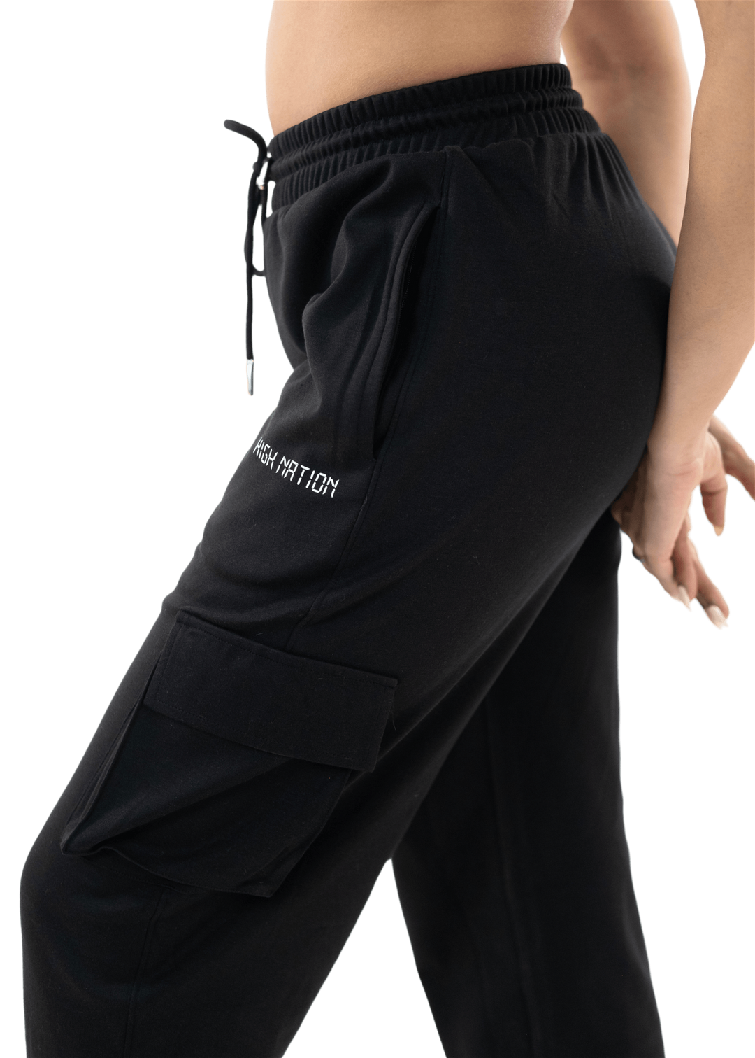 Black Utility Cargo Joggers - HNAthleisure