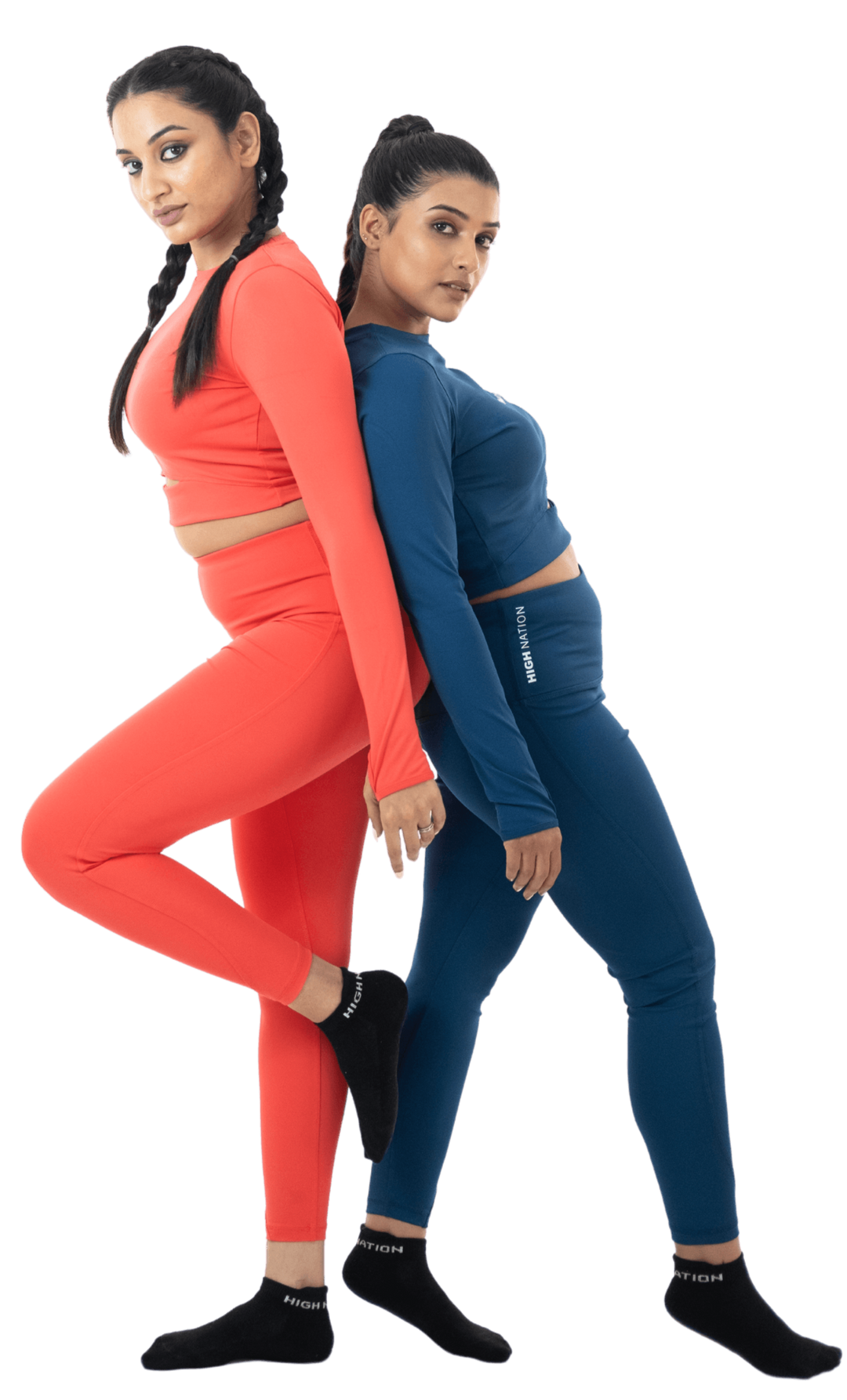 Hot Coral Orange Legging - HNAthleisure