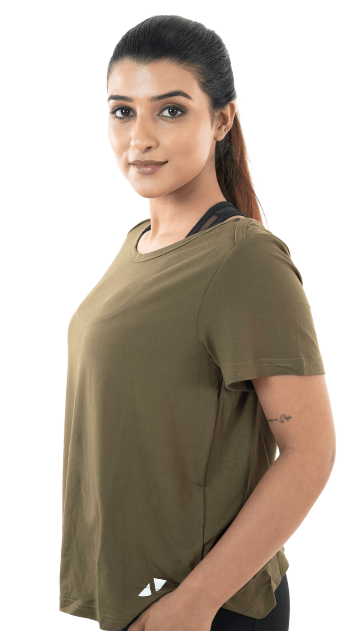 Olive Green EEZY Tee - HNAthleisure