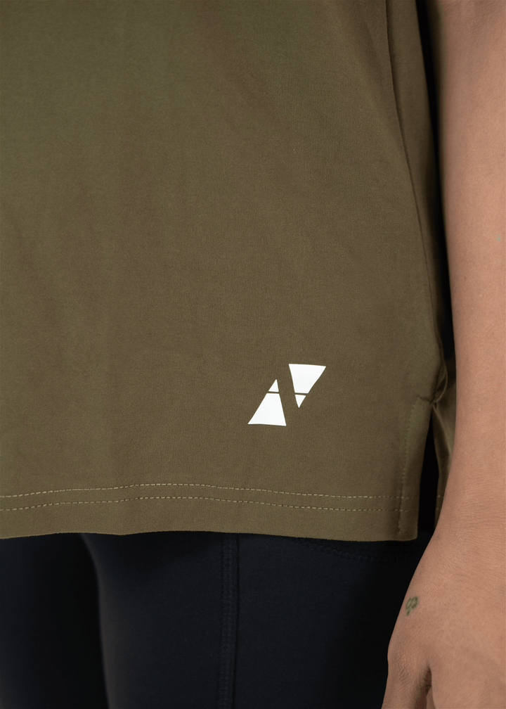 Olive Green EEZY Tee - HNAthleisure