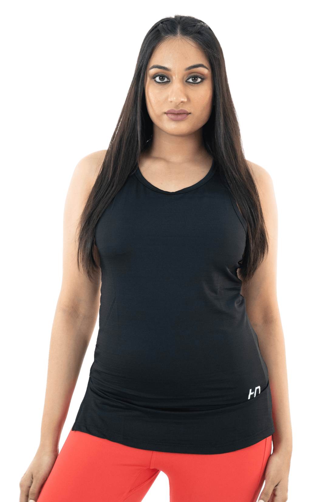 Black Solid Tank Top - HNAthleisure