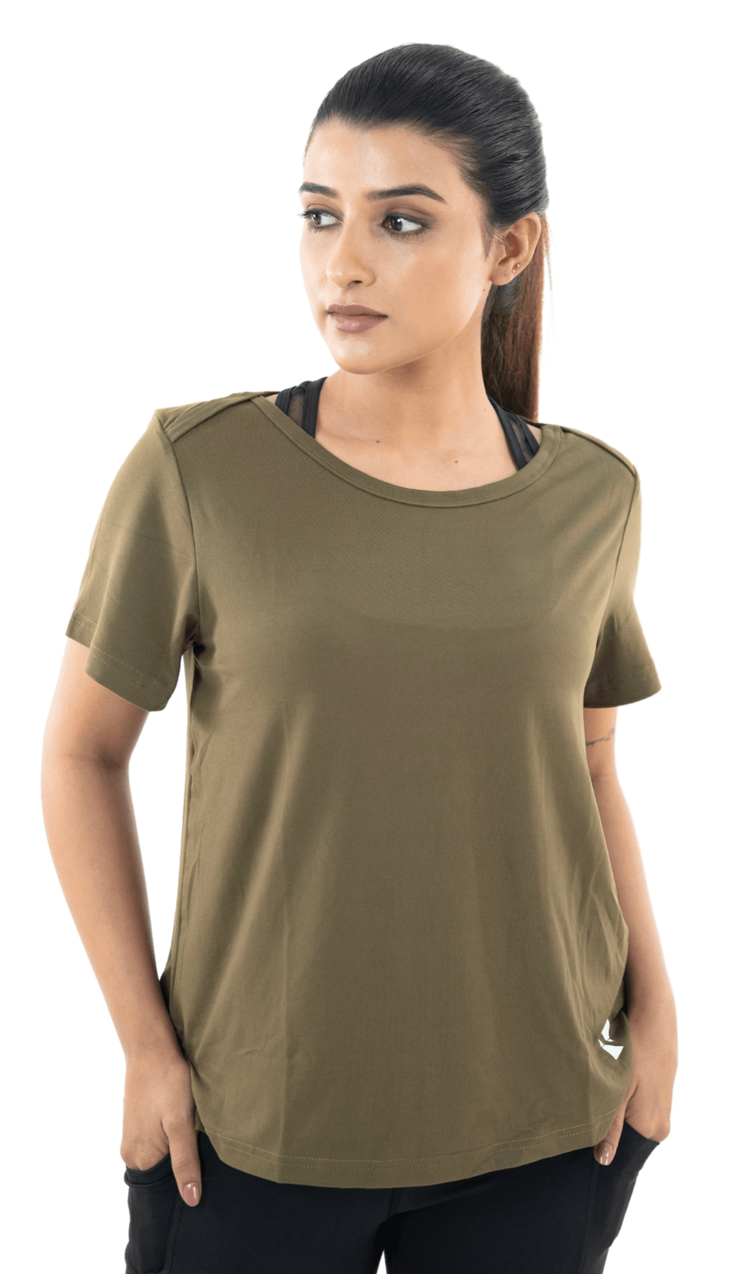 Olive Green EEZY Tee - HNAthleisure