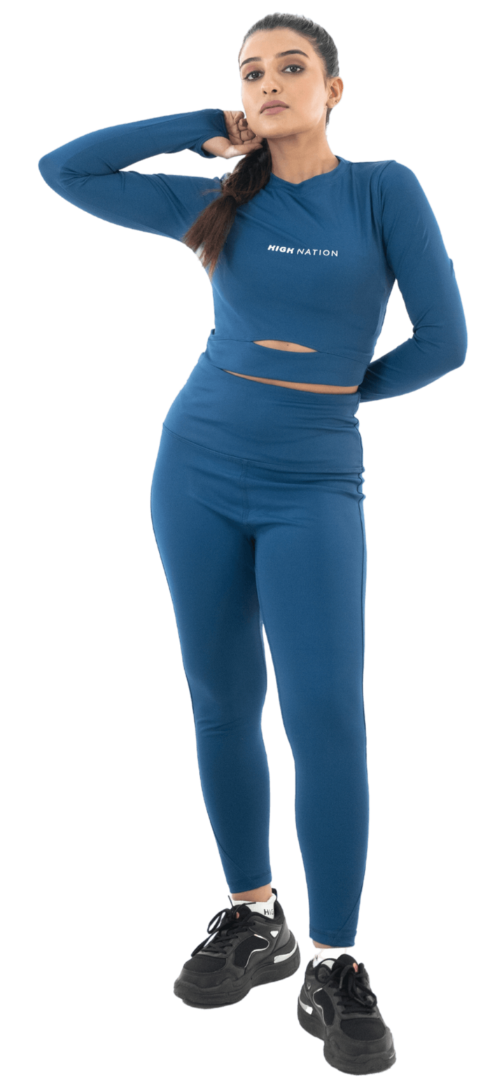 Airforce Blue Legging - HNAthleisure