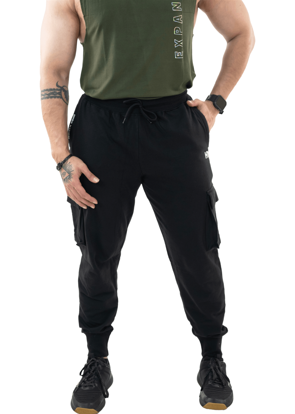 Black The Ultimate Cargo Joggers - HNAthleisure