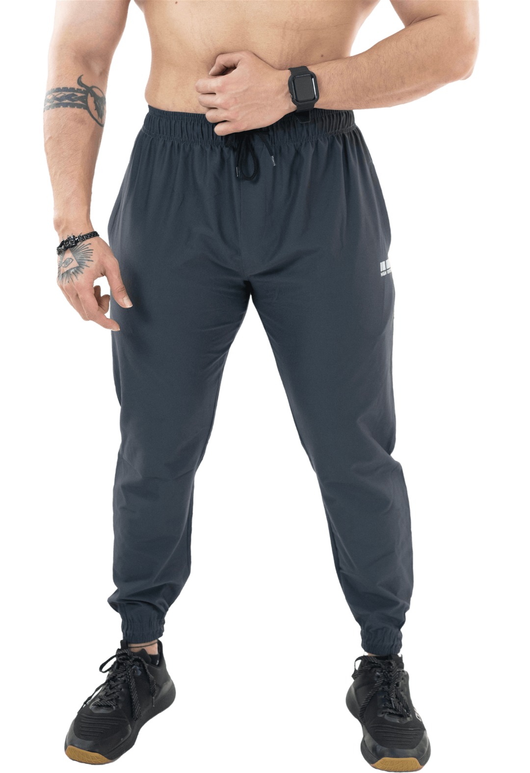 Grey Feather Run Joggers - HNAthleisure