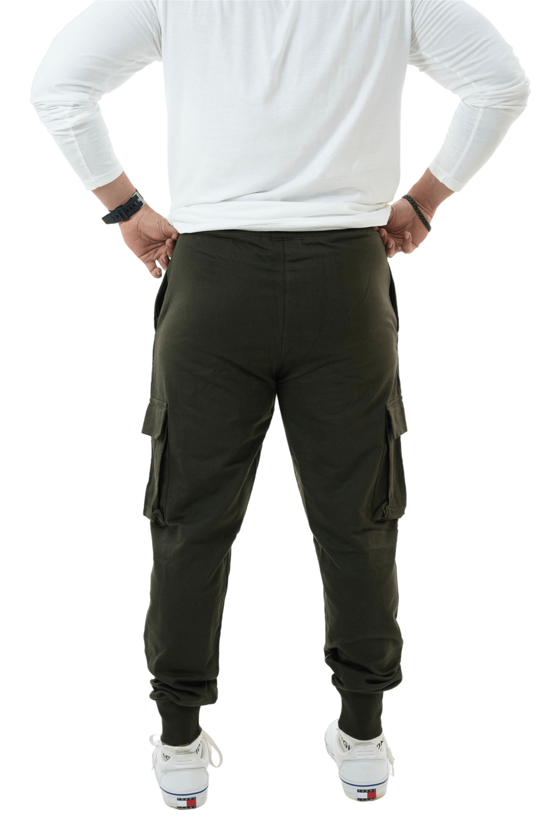 Olive Green The Ultimate Cargo Joggers - HNAthleisure