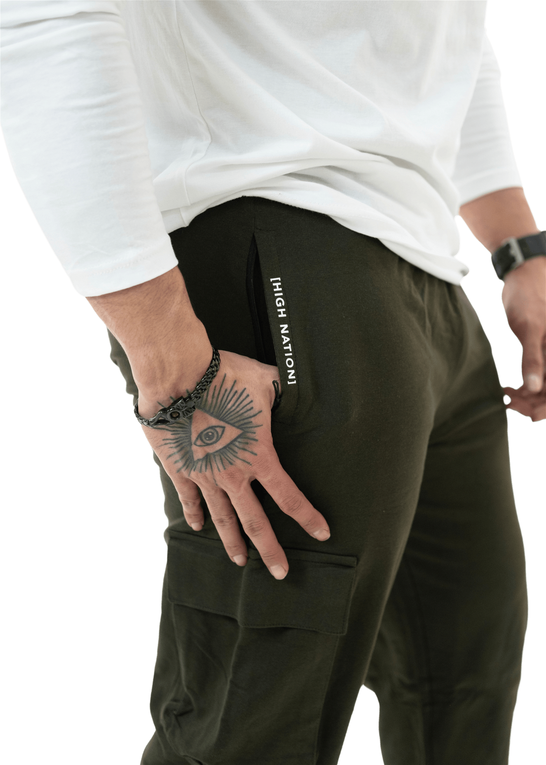 Olive Green The Ultimate Cargo Joggers - HNAthleisure