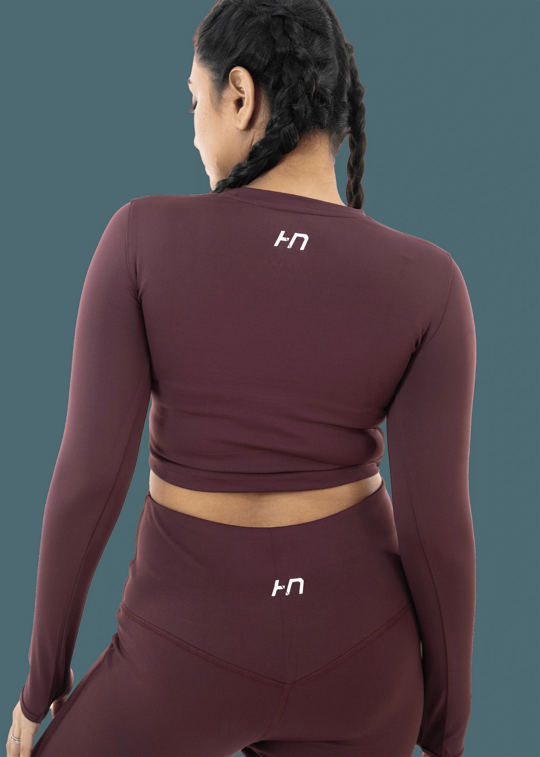 Wine Red Legging - HNAthleisure